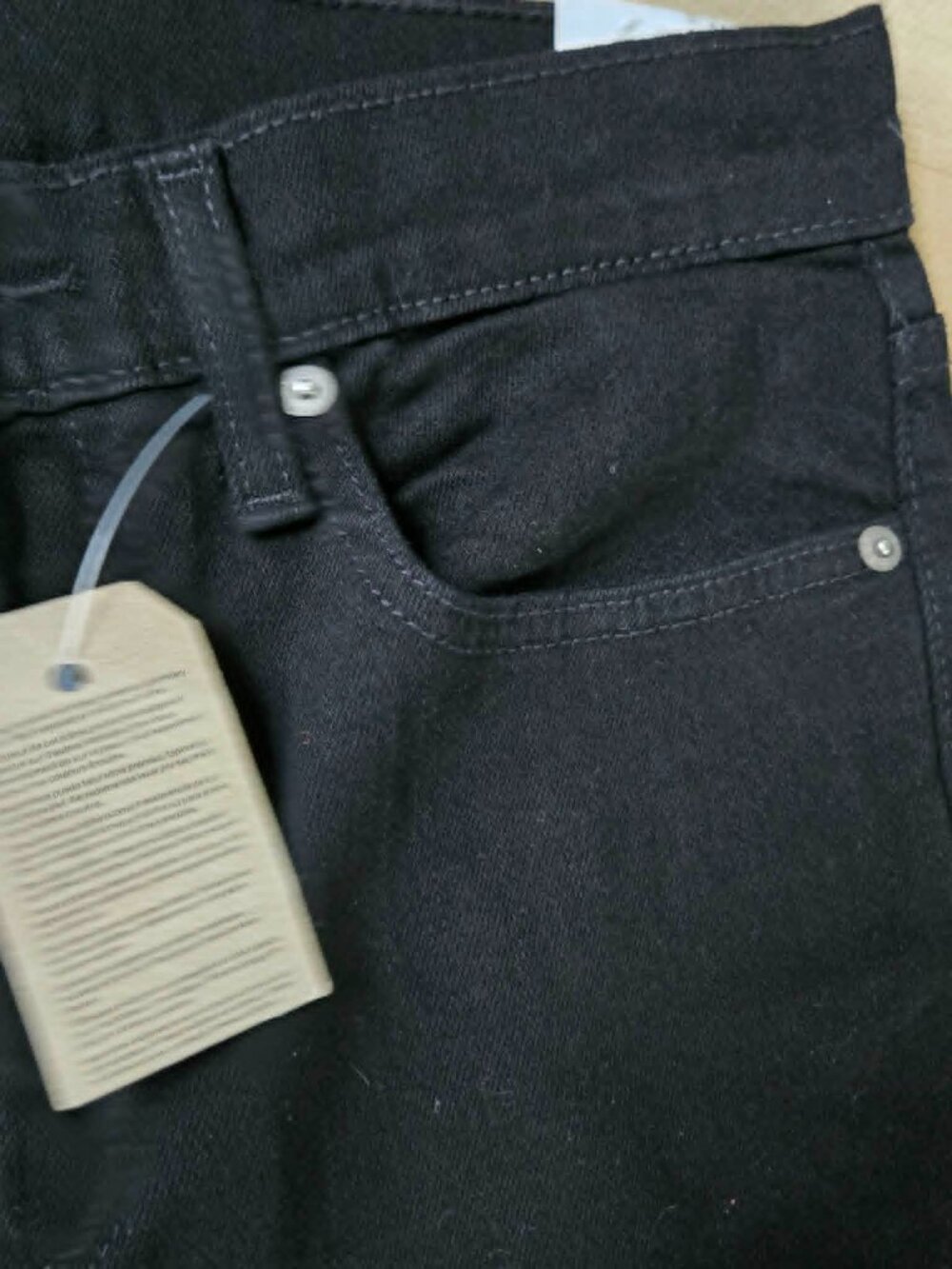 Levi’s 510 Skinny Fit Black Jeans BNWT 31x32 Flex Stretch - Picture 10 of 10